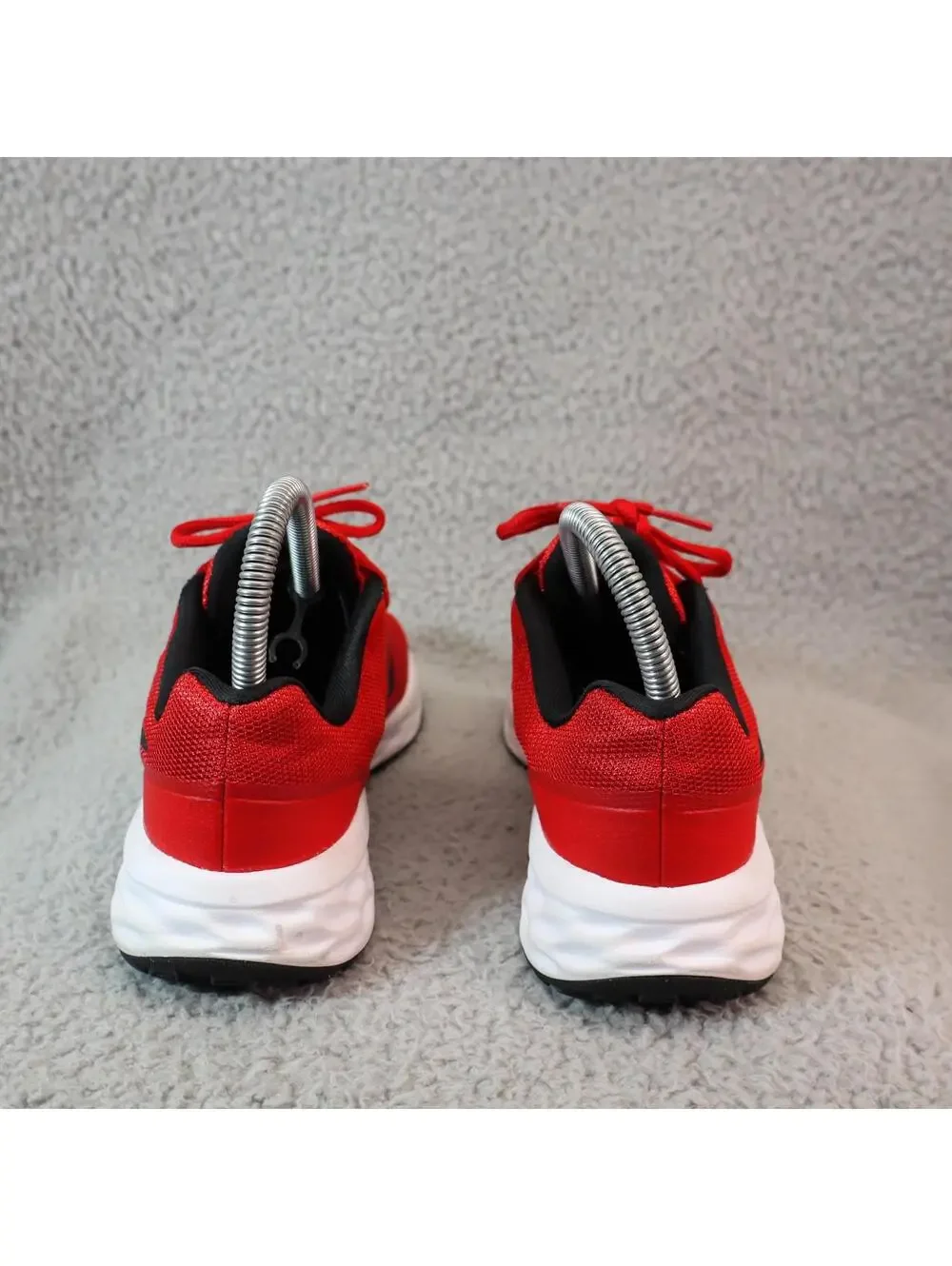 Nike Boys Revolution 6 DD1096-607 Red Running Shoes 4Y VGUC